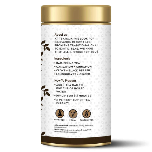 Tea Raja - Darjeeling Masala Tea 30 Tea Bags